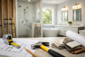 Bathroom Renovation Tools - Construction By Cruz
