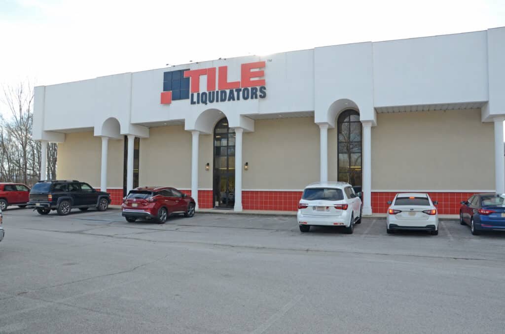 Front of the Tile Liquidators store in Huntsville